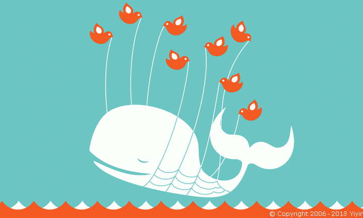 Old school Twitter fail whale