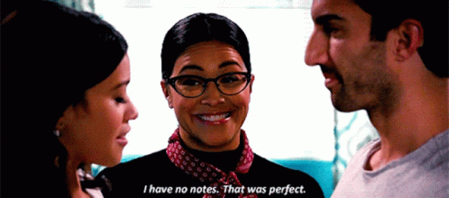 GIFY: That was perfect. I have no notes. Jane the Virgin