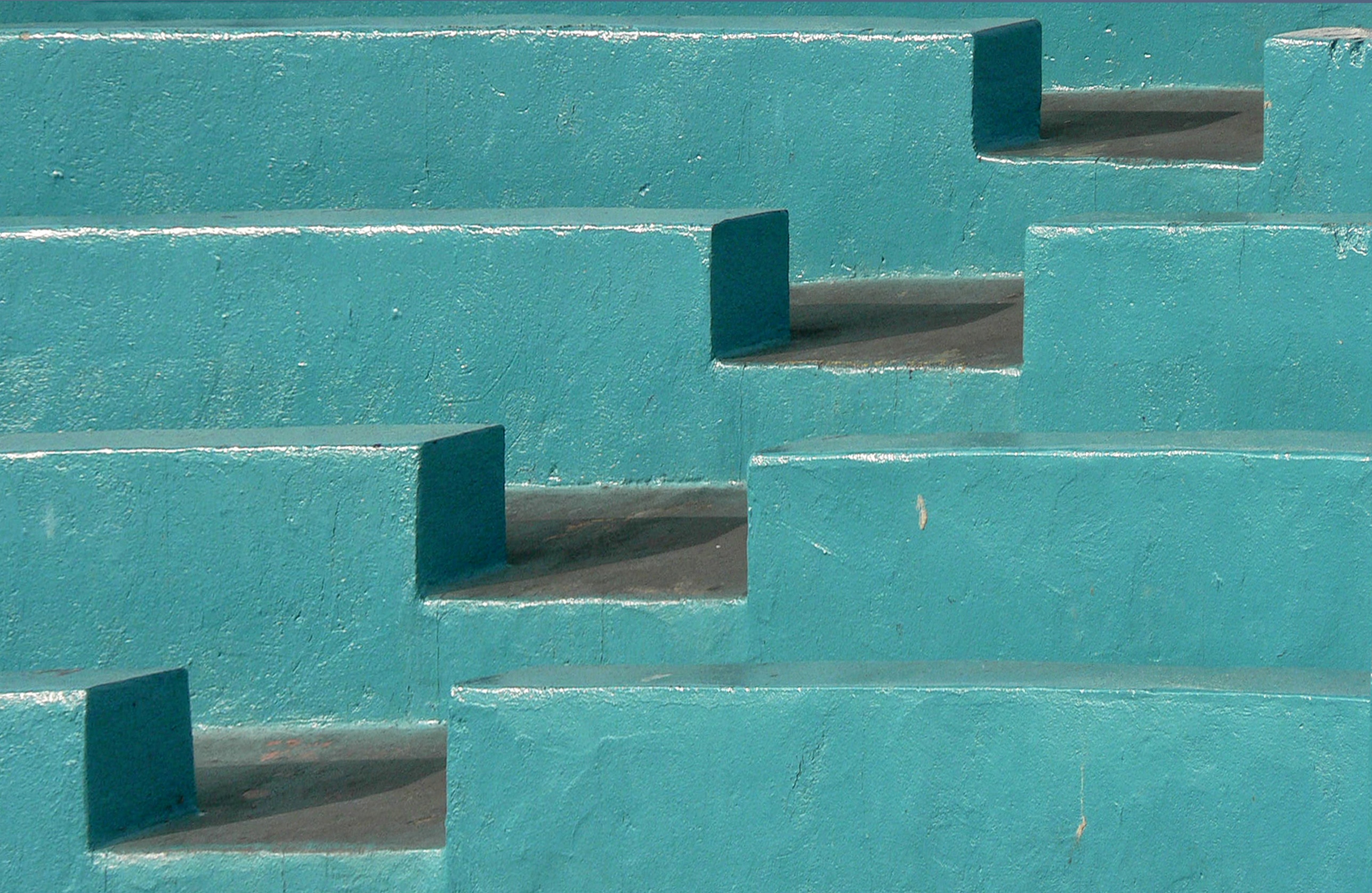 Turquoise steps